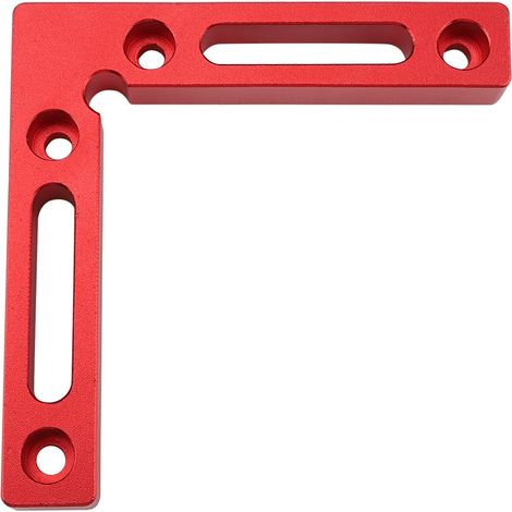 Équerre de serrage en aluminium 90° pour soudure et menuiserie, pince d'angle en L pour bois et métal, outil de fixation à angle droit (1/5)