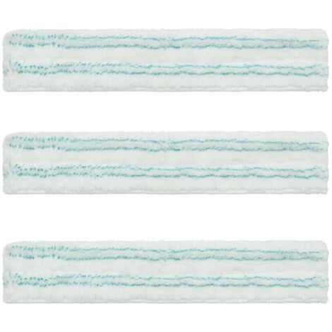 BUNTHAUS Lntyq Leifheit Housse de rechange lave-vitres 3-en-1, housse de lave-vitres en microfibres micro duo, éponge de nettoyage extrêmement absorbante et puissante, chiffon pour vitres et cadres de