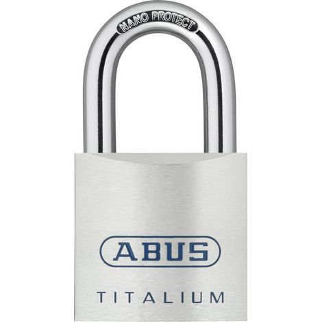 Zylindervorhangschloss 80TI/50 Schlosskörper-B.50mm Titalium versch.-schl.ABUS (1/5)
