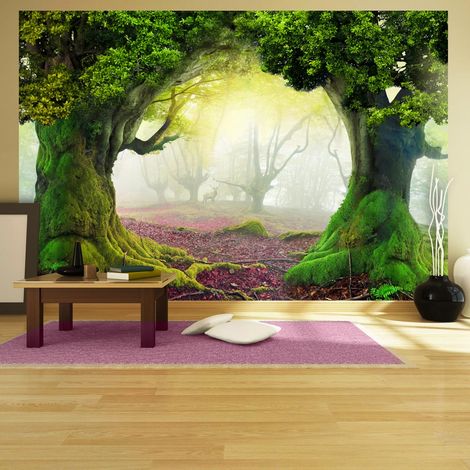 Fotomurale adesivo - La Foresta incantata - 98x70 (1/4)