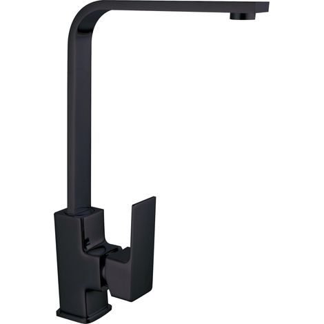 SERIE ELEGANT MISCELATORE LAVELLO CANNA ALTA NERO OPACO- 1,0 pz
