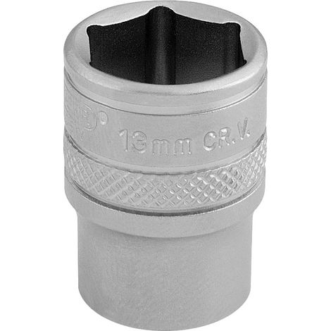 Draper 16516 Draper Expert Socket, 1/4"" Sq. Dr., 13mm