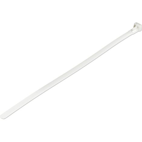 StarTech.com Fascette fermacavo riutilizzabili da 25 cm - 7 mm di larghezza, 65 mm di diametro del fascio e resistenza alla trazione 22 kg, fascette di nylon per interni/esterni, Omologati 94V-2/UL, 1 (1/5)