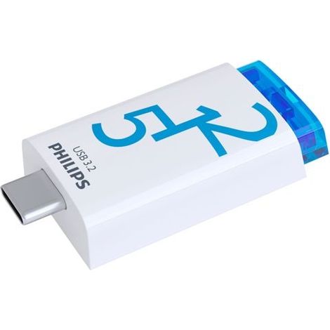 Philips USB 3.2 512GB Click Series Gen 1 USB-C
