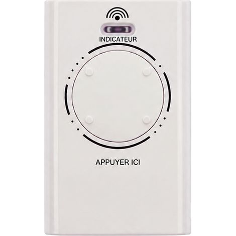 Télécommande sans fil 868 MHz blanche 4 touches pour porte de garage et barrière blanc 4 dc3v 10 × 7 × 4 cm 50 g – Livraison gratuite