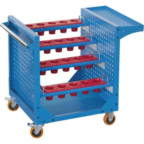 Fervi P450A Carrello 20 portaconi con pareti fessurate