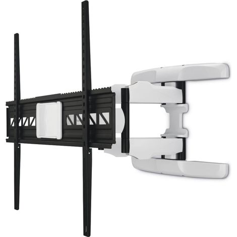 Supporto da parete per TV Hama completamente flessibile 117-229 cm nero/bianco