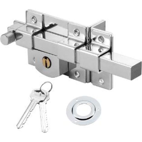 Serrure de porte extérieure en fer massif (1/5)