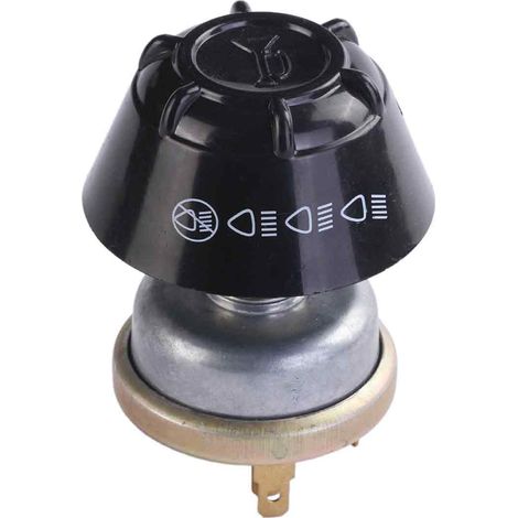12V wasserdichter Traktorschalter - JINFGERNE - Metall-Druckknopf für Scheinwerfer und Hupe, kompatibel mit Massey Ferguson (1/5)