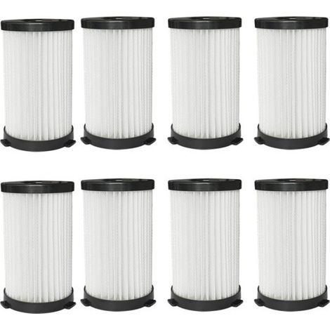 8 PièCes SéRies Filtre Coton HEPA Filtre Sans Fil Aspirateur PièCes de Rechange pour Moosoo D600/601 PièCes de Rechange (1/4)