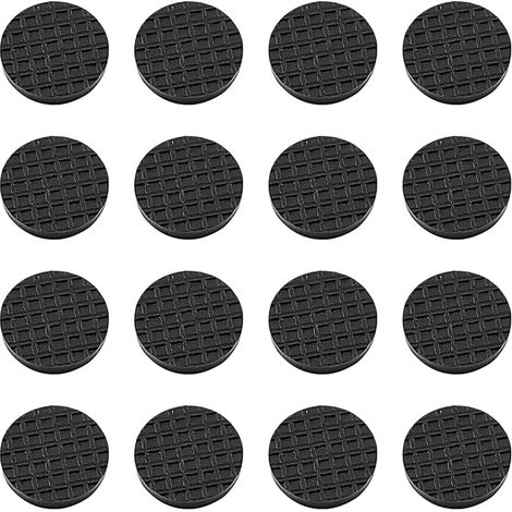 16 Pièces Protection pour Meubles Patin Antiderapant, Tampons Autocollant, Protecteur de Sol Tampon, Ronds, 20MM (1/5)