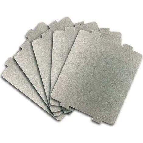 Plaques mica de microondes, Guide d’ondes, 99 x 108 mm Compatible avec Frigidaire 5304464061 (5 pièces) (1/4)