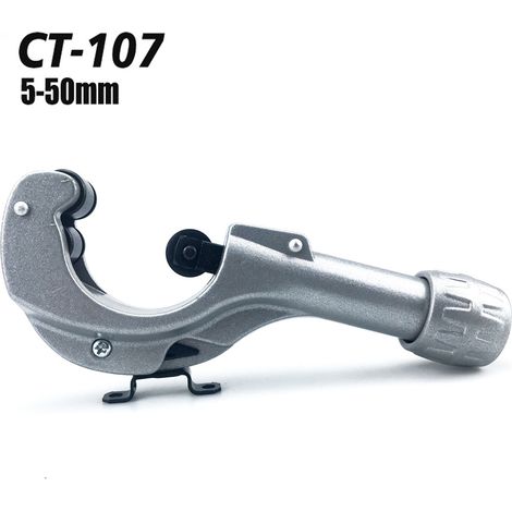 Coupe-tube Professionnel Universel 6-50mm – Pour Tubes Cuivre, Acier, Aluminium et Inox (Argenté) (1/5)