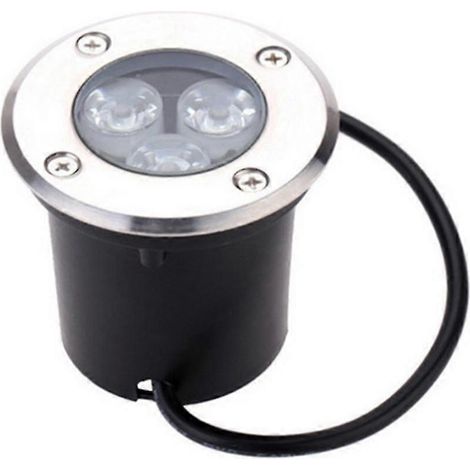 Projecteur LED 3W étanche pour éclairage paysager, éclairage de sol, éclairage d'escalier, allée, jardin extérieur (1/5)