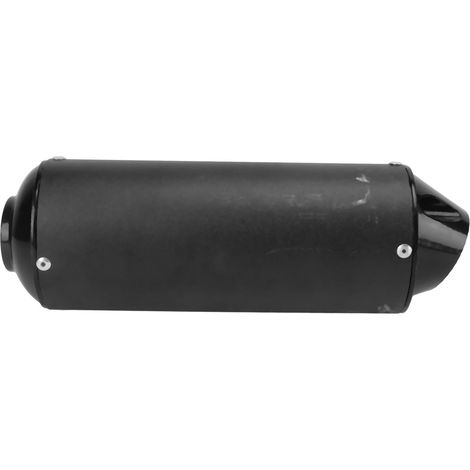 Pot d'échappement silencieux de 28 mm avec collier de serrage, compatible avec les motos Pit Pro et Trail de 110 cc, 125 cc, 140 cc, 150 cc et 160 cc. (1/5)