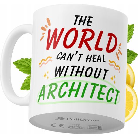 Lustiger Kaffee- oder Teebecher für Architekten mit witzigem Textdesign – ideal für Geburtstage, Namenstage, Feiertage und besondere Anlässe. Hochwertiger Becher für Zuhause, Büro und Arbeit. Farbe: W