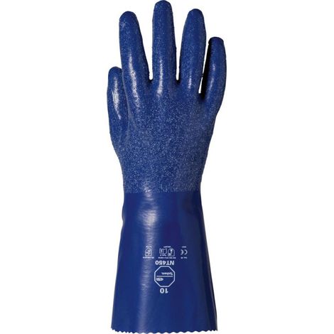 Guantes Tychem Nt-450 Gr.8 Nitril350Mm (Por 12)