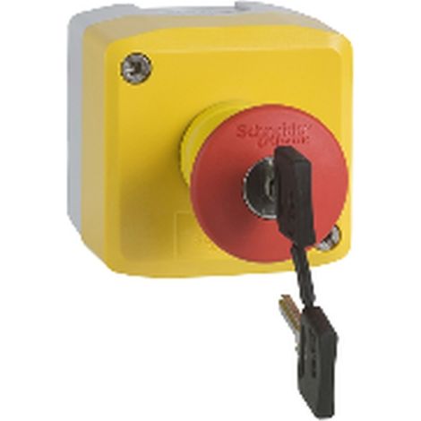 SCHNEIDER C.KEY Notrufbox mit Druckknopf und Diebstahlsicherung.