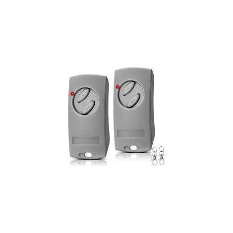 Lot de 2 télécommandes d'ouverture de porte de garage 433,92 MHz pour EcoStar RSE2-433, RSC2-433, RSZ1-433, pour EcoStar Liftronic 500/700/800 pour Portronic D2500/D5000/S4000 (1/5)