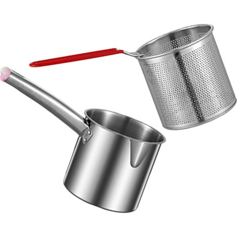 Panier à friture 1, mini friteuse idéale pour la cuisine domestique (1/5)