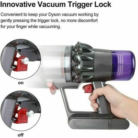 Tierpflegeset, kompatibel mit Dyson V11, V10, V8 und V7 – Bürste + flexibler Schlauch + Adapter + Auslöser RTGPT (1/4)