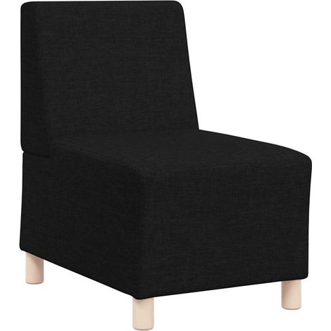 Canapé,Sofa pour Salon,Banquette modulaire sans accoudoirs Noir 55 cm Tissu CFW638316 (1/5)