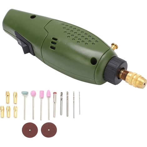 [JAMAIS UTILISÉ]Mini meuleuse électrique basse tension, outil multifonctionnel portable pour le poinçonnage, la peinture et le polissage. (1/5)