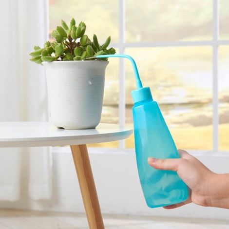 Arrosoir - Bouteille Arrosage Transparente - Pour Jardin Intérieur - 480 ml - 27,5 x 7,5 cm - 1 Pièce (1/5)