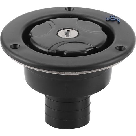 Bouchon de remplissage d'eau douce verrouillable étanche avec 2 clés pour camping-car, caravane et fourgon (1/5)