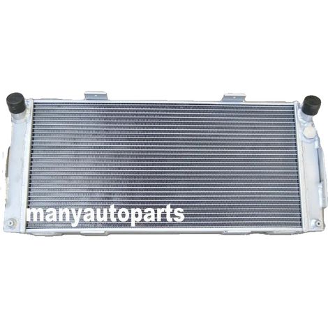 Radiador de aluminio, tamaño del núcleo 620 mm x 305 mm x 50 mm, compatible con FORD GT40 V8 1964-1969, construcción ligera, peso del artículo 6,5 kg, alta eficiencia térmica. (1/4)
