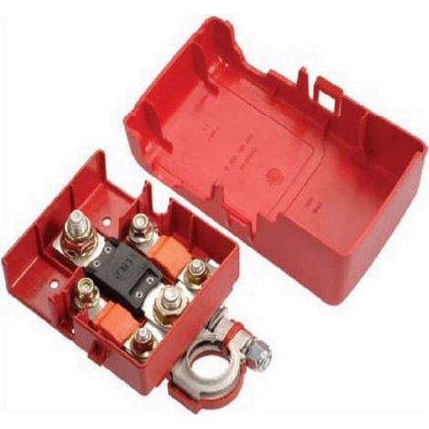 Connecteur de Terminal de Distribution de Batterie Fondu de Voiture 32V 400A, Pinces à Dégagement Rapide pour Accessoires de Voiture (rouge) (1/5)