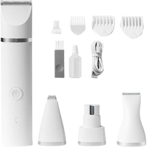 Ensemble de toilettage pour animaux, tondeuse à griffes silencieuse, rechargeable (1/5)