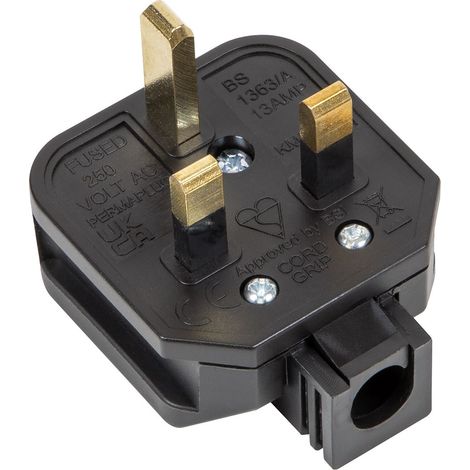 Sealey Rubber Plug 13AMP Heavy-duty