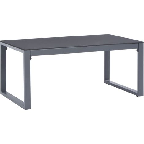 vidaXL Tavolino da Salotto 90x50x40 cm in Alluminio (1/3)