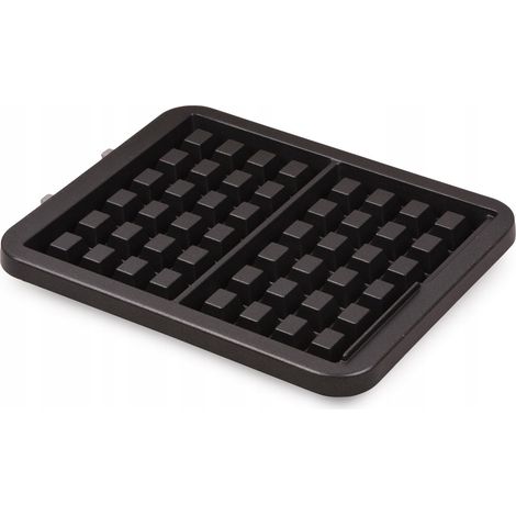 Krups FDD95D piastra per waffle nera 2 grandi waffle