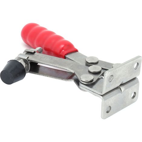 GH 201‐CSS Kniehebelklemme aus Edelstahl, Schnellspann-Kniehebelklemme, horizontal, Handwerkzeug (1/5)
