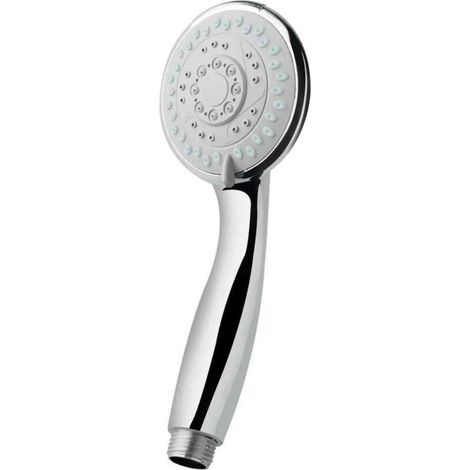 Tête de douche trois modes argent 12 cm (1/2)