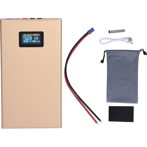 Poste de soudage par points réglable 20 vitesses, machine de soudage de batterie portable avec interface Type-C (1/5)