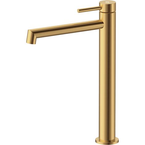 Rubinetto serie Persio per lavabo alto oro (1/5)