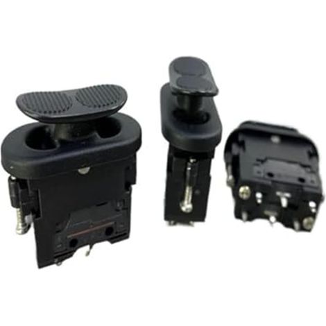 Commande par joystick à interrupteur bascule trois positions avec protection IP67, alimentation 30 V CC(Seesaw Nero) (1/3)