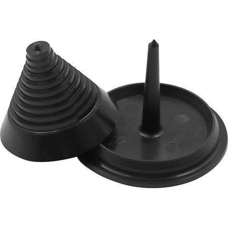1 équilibreur pour lame de tondeuse à gazon, structure simple et pratique, test rapide de l'équilibre, dimensions compactes, adapté à l'entretien jardin et domestique (1/5)