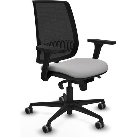 Chaise piqueras y crespo Alares noir accoudoirs ajustables (1/2)