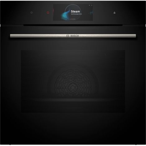 Horno BOSCH HSG7584B1 Cristal Negro Vapor 100% (subida incluida) (1/5)