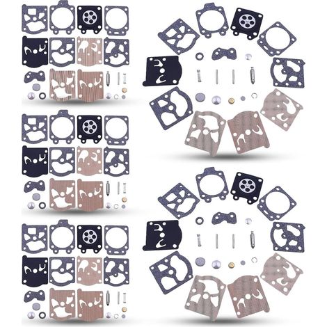 Lot de 5 Kits de Réparation de Diaphragme de Carburateur pour Stihl FS36 FS40 FS44 FS72 FS74 FS75 FS76 FS80 FS81 FS85 FS86 Tondeuse (1/5)