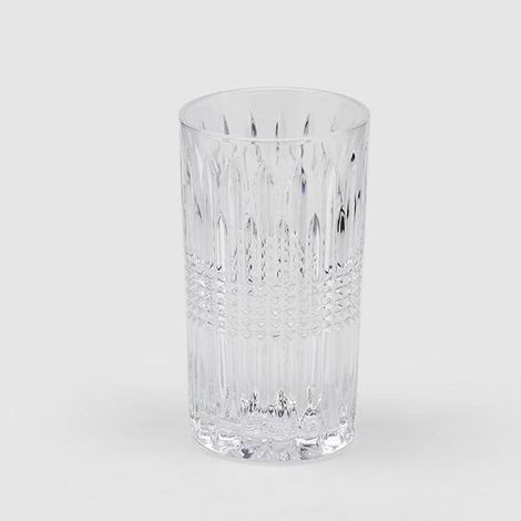 EDG Enzo De Gasperi Bicchiere Righe H 14 Cm D 8 Cm 6PZ