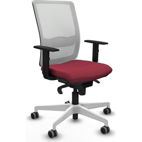 Chaise piqueras y crespo Haches blanc support lombaire ajustable (1/2)