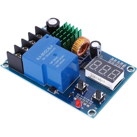 XH M604 Batterielade-Steuermodul DC 6-60V Schutzplatine für automatische Ladeabschaltung (1/5)