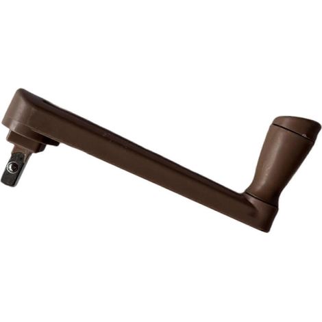 Poignée de rechange pour parasol de terrasse, ensemble de poignée à bascule pour parasol, accessoires pour parasol de jardin, terrasse ou balcon-Brown (1/5)