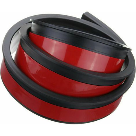 Lot de 2 bandes de protection universelles en caoutchouc de 1,5 m pour passages de roue, protections anti-collision, moulures et garde-boue. (1/4)
