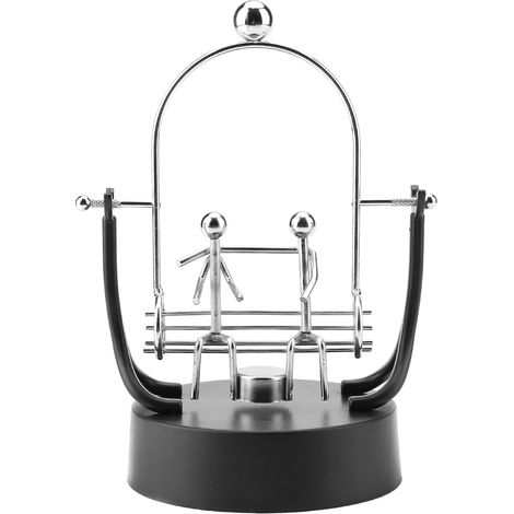 Dispositif électronique à mouvement perpétuel - Décoration de bureau artistique et cinétique oscillante (1/5)